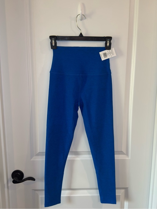 Beyond Yoga Pants - Beyond Yoga Spacedye Caught In The Midi High Waisted Leggings in Court Blue